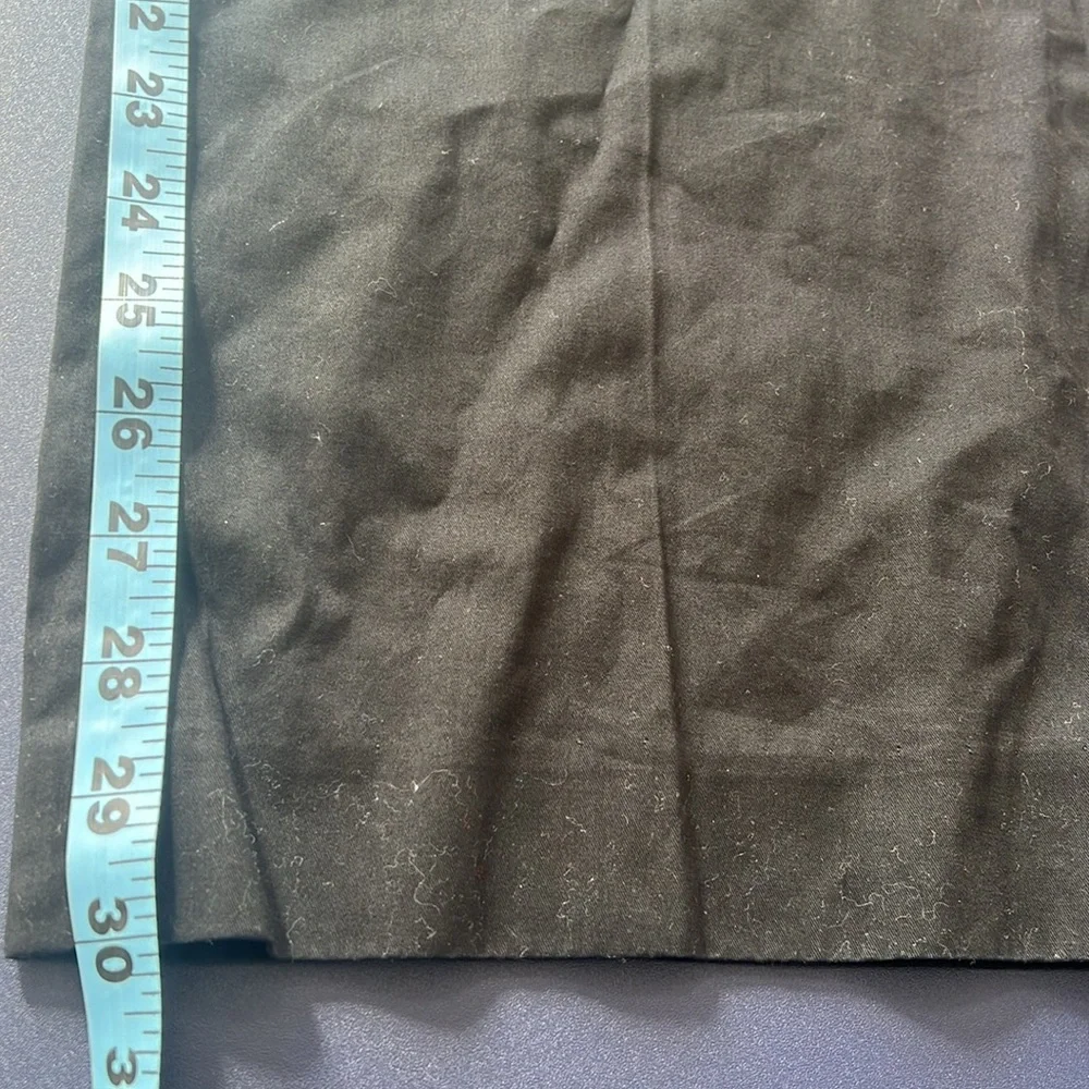 Banana Republic Mens Cotton Straight Black Pants Size 36 X 30‎